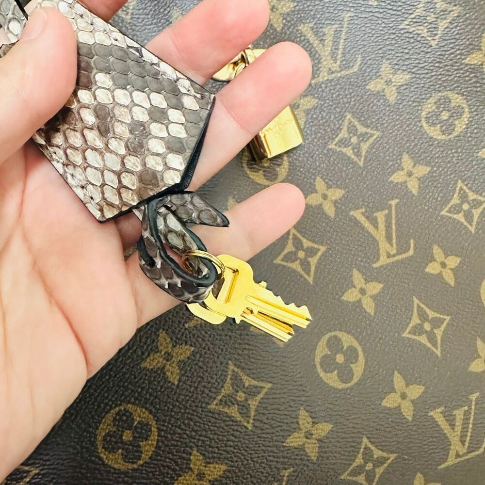 Louis Vuitton Flower Hobo Python strap - Picture 5 of 16